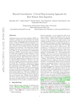 Beyond Convolutions: A Novel Deep Learning Approach for Raw Seismic Data
  Ingestion