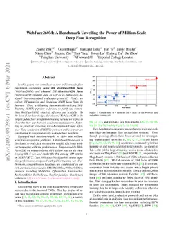 WebFace260M: A Benchmark Unveiling the Power of Million-Scale Deep Face
  Recognition