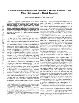 Gradient-augmented Supervised Learning of Optimal Feedback Laws Using
  State-dependent Riccati Equations