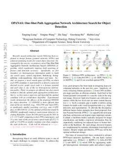 OPANAS: One-Shot Path Aggregation Network Architecture Search for Object
  Detection