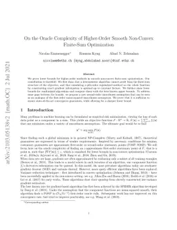 On the Oracle Complexity of Higher-Order Smooth Non-Convex Finite-Sum
  Optimization