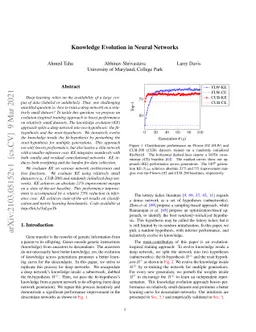 Knowledge Evolution in Neural Networks