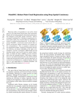 PointDSC: Robust Point Cloud Registration using Deep Spatial Consistency