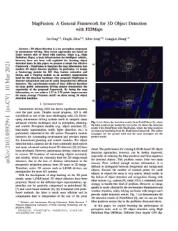 MapFusion: A General Framework for 3D Object Detection with HDMaps