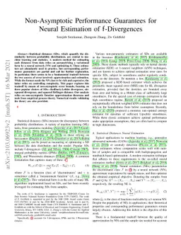 Non-Asymptotic Performance Guarantees for Neural Estimation of
  $\mathsf{f}$-Divergences