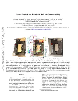Monte Carlo Scene Search for 3D Scene Understanding