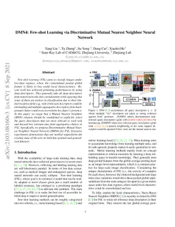 DMN4: Few-shot Learning via Discriminative Mutual Nearest Neighbor
  Neural Network