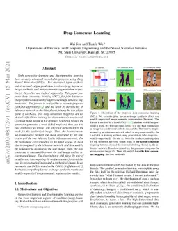 Deep Consensus Learning