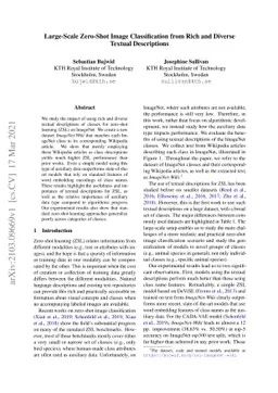 Large-Scale Zero-Shot Image Classification from Rich and Diverse Textual
  Descriptions