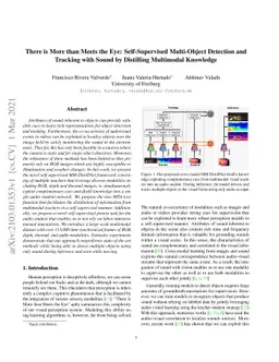 There is More than Meets the Eye: Self-Supervised Multi-Object Detection
  and Tracking with Sound by Distilling Multimodal Knowledge