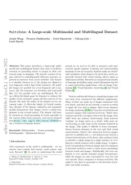 MultiSubs: A Large-scale Multimodal and Multilingual Dataset