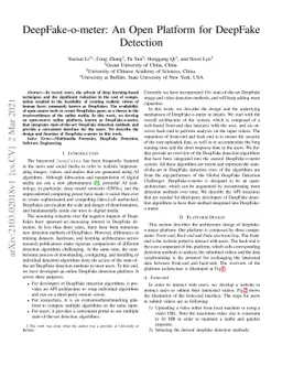 DeepFake-o-meter: An Open Platform for DeepFake Detection