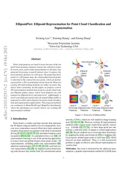 EllipsoidNet: Ellipsoid Representation for Point Cloud Classification
  and Segmentation