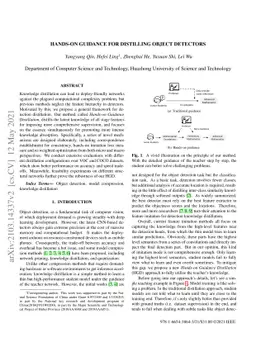 Hands-on Guidance for Distilling Object Detectors