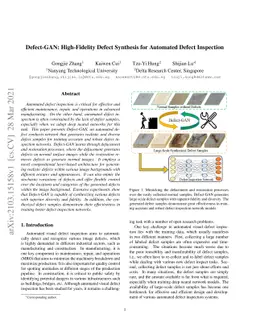 Defect-GAN: High-Fidelity Defect Synthesis for Automated Defect
  Inspection
