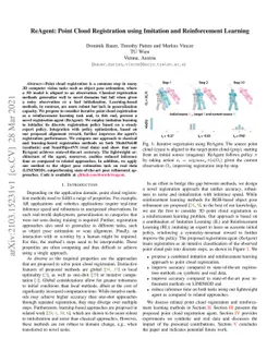 ReAgent: Point Cloud Registration using Imitation and Reinforcement
  Learning