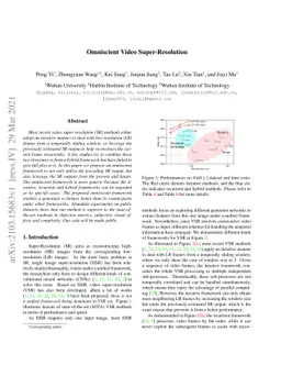 Omniscient Video Super-Resolution