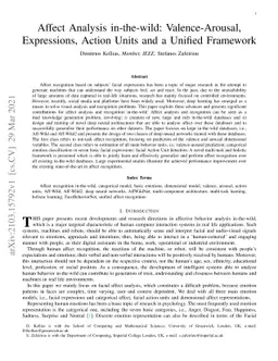 Affect Analysis in-the-wild: Valence-Arousal, Expressions, Action Units
  and a Unified Framework