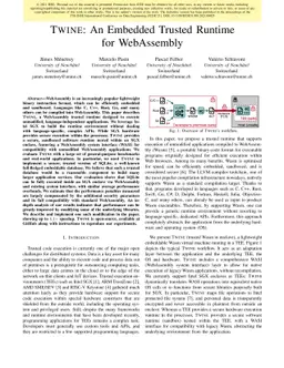 Twine: An Embedded Trusted Runtime for WebAssembly
