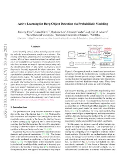 Active Learning for Deep Object Detection via Probabilistic Modeling
