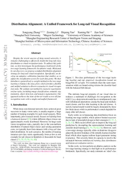 Distribution Alignment: A Unified Framework for Long-tail Visual
  Recognition