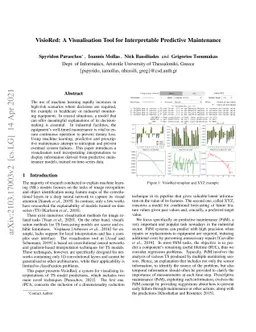 VisioRed: A Visualisation Tool for Interpretable Predictive Maintenance