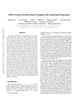 SOON: Scenario Oriented Object Navigation with Graph-based Exploration