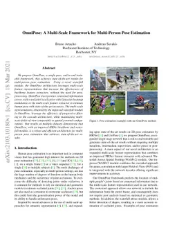 OmniPose: A Multi-Scale Framework for Multi-Person Pose Estimation