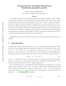 Nonparametric and high-dimensional functional graphical models