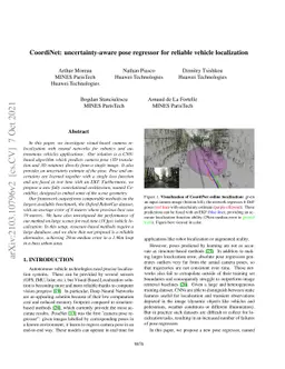 CoordiNet: uncertainty-aware pose regressor for reliable vehicle
  localization