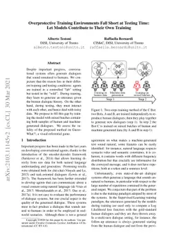 Overprotective Training Environments Fall Short at Testing Time: Let
  Models Contribute to Their Own Training