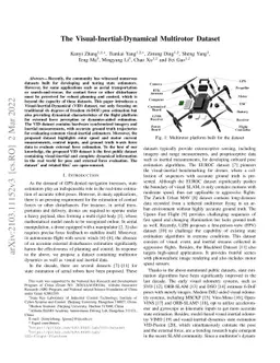 The Visual-Inertial-Dynamical Multirotor Dataset