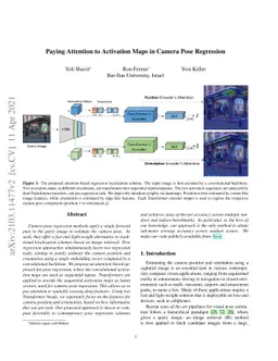 Paying Attention to Activation Maps in Camera Pose Regression