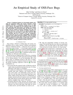 An Empirical Study of OSS-Fuzz Bugs