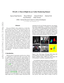TICaM: A Time-of-flight In-car Cabin Monitoring Dataset