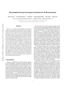 Deep Implicit Moving Least-Squares Functions for 3D Reconstruction