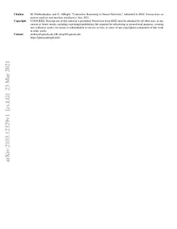 Contrastive Reasoning in Neural Networks