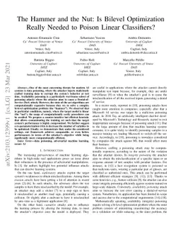 The Hammer and the Nut: Is Bilevel Optimization Really Needed to Poison
  Linear Classifiers?