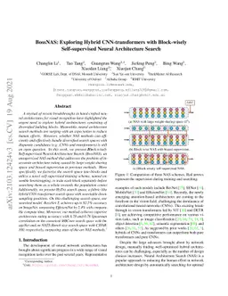 BossNAS: Exploring Hybrid CNN-transformers with Block-wisely
  Self-supervised Neural Architecture Search