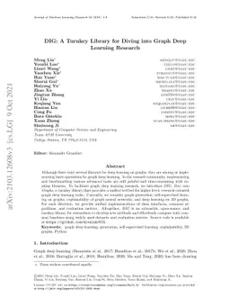 DIG: A Turnkey Library for Diving into Graph Deep Learning Research