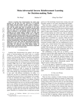 Meta-Adversarial Inverse Reinforcement Learning for Decision-making
  Tasks