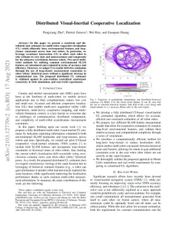 Distributed Visual-Inertial Cooperative Localization