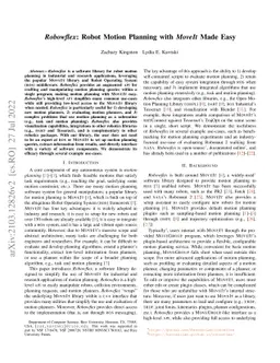 Robowflex: Robot Motion Planning with MoveIt Made Easy