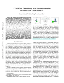 CLAMGen: Closed-Loop Arm Motion Generation via Multi-view Vision-Based
  RL