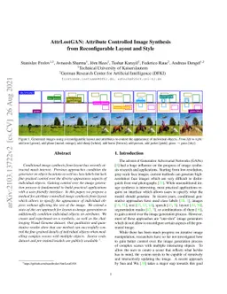 AttrLostGAN: Attribute Controlled Image Synthesis from Reconfigurable
  Layout and Style