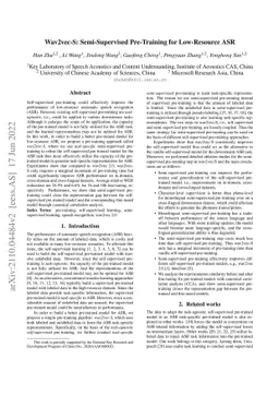 Wav2vec-S: Semi-Supervised Pre-Training for Low-Resource ASR