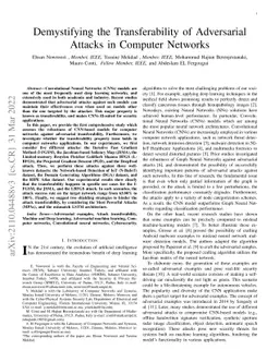 Demystifying the Transferability of Adversarial Attacks in Computer
  Networks