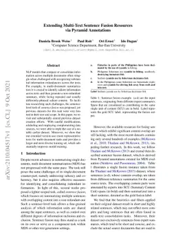 Extending Multi-Text Sentence Fusion Resources via Pyramid Annotations