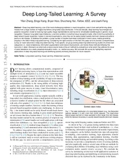 Deep Long-Tailed Learning: A Survey