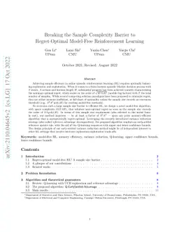 Breaking the Sample Complexity Barrier to Regret-Optimal Model-Free
  Reinforcement Learning